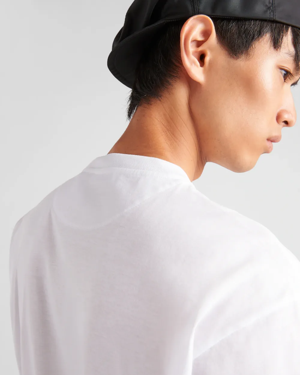 Hombre Prada CAMISETAS Y POLOS^Camiseta De Punto Y Re-nylon