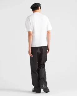 Hombre Prada CAMISETAS Y POLOS^Camiseta De Punto Y Re-nylon