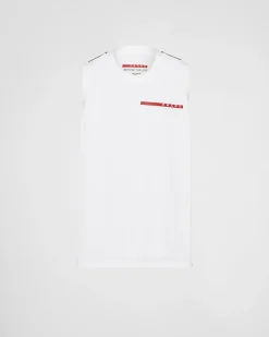 Hombre Prada ROPA^Camiseta De Tirantes De Piqué