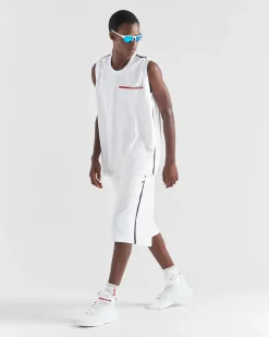 Hombre Prada ROPA^Camiseta De Tirantes De Piqué