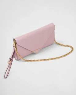 Mujer Prada MINIBOLSOS|MINIBOLSOS^Cartera De Mano De Piel Saffiano Con Solapa