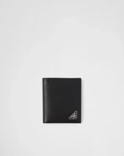 Hombre Prada CARTERAS Y TARJETEROS^Cartera De Piel Saffiano