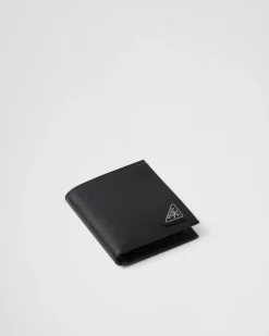 Hombre Prada CARTERAS Y TARJETEROS^Cartera De Piel Saffiano