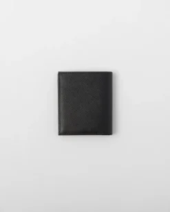 Hombre Prada CARTERAS Y TARJETEROS^Cartera De Piel Saffiano