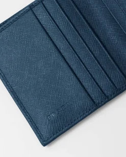 Hombre Prada CARTERAS Y TARJETEROS^Cartera De Piel Saffiano