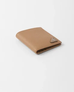 Hombre Prada CARTERAS Y TARJETEROS^Cartera De Piel Saffiano