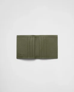Hombre Prada CARTERAS Y TARJETEROS^Cartera De Piel Saffiano