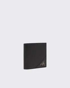 Hombre Prada CARTERAS Y TARJETEROS^Cartera De Piel Saffiano