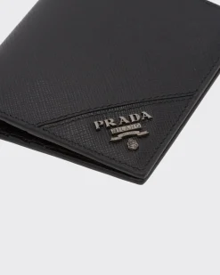 Hombre Prada CARTERAS Y TARJETEROS^Cartera De Piel Saffiano