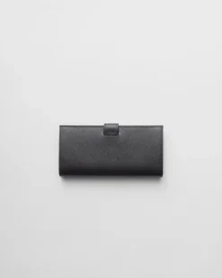Mujer Prada CARTERAS Y TARJETEROS^Cartera Grande De Piel Saffiano