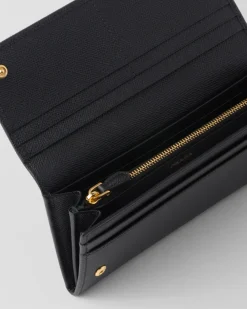Mujer Prada CARTERAS Y TARJETEROS^Cartera Grande De Piel Saffiano