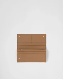Mujer Prada CARTERAS Y TARJETEROS^Cartera Grande De Piel Saffiano