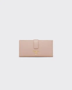 Mujer Prada CARTERAS Y TARJETEROS^Cartera Grande De Piel Saffiano