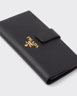 Mujer Prada CARTERAS Y TARJETEROS^Cartera Grande De Piel Saffiano