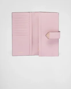 Mujer Prada CARTERAS Y TARJETEROS^Cartera Grande De Piel Y Saffiano