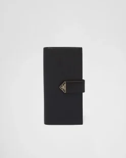 Mujer Prada CARTERAS Y TARJETEROS^Cartera Grande De Piel Y Saffiano
