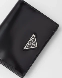 Mujer Prada CARTERAS Y TARJETEROS^Cartera Pequeña De Piel Cepillada