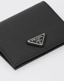 Mujer Prada CARTERAS Y TARJETEROS^Cartera Pequeña De Piel Saffiano