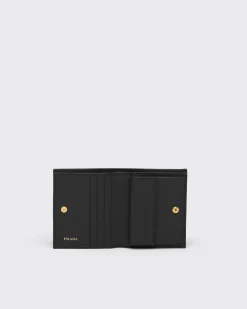 Mujer Prada CARTERAS Y TARJETEROS^Cartera Pequeña De Piel Saffiano