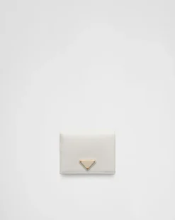 Mujer Prada CARTERAS Y TARJETEROS^Cartera Pequeña De Piel Saffiano