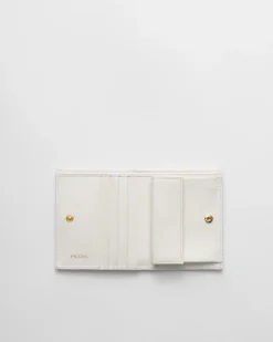 Mujer Prada CARTERAS Y TARJETEROS^Cartera Pequeña De Piel Saffiano