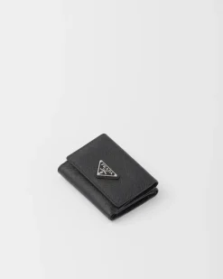 Hombre Prada CARTERAS Y TARJETEROS^Cartera Pequeña De Piel Saffiano