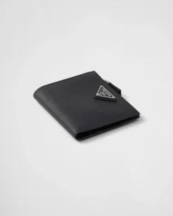 Hombre Prada CARTERAS Y TARJETEROS^Cartera Pequeña De Piel Saffiano