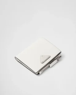 Hombre Prada CARTERAS Y TARJETEROS^Cartera Pequeña De Piel Saffiano