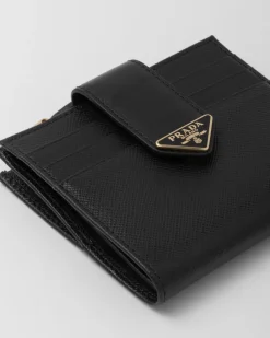 Mujer Prada CARTERAS Y TARJETEROS^Cartera Pequeña De Piel Y Saffiano