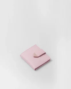 Mujer Prada CARTERAS Y TARJETEROS^Cartera Pequeña De Piel Y Saffiano
