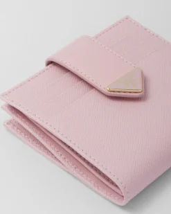 Mujer Prada CARTERAS Y TARJETEROS^Cartera Pequeña De Piel Y Saffiano