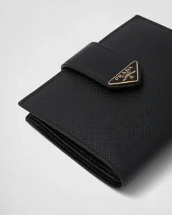 Mujer Prada CARTERAS Y TARJETEROS^Cartera Pequeña De Piel Y Saffiano