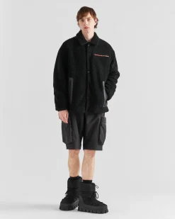 Hombre Prada ROPA^Cazadora Con Forro Polar