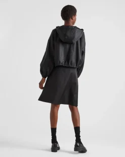 Mujer Prada COLECCIÓN FEMENINA|ROPA DE ABRIGO^Cazadora Corta De Re-nylon Con Capucha
