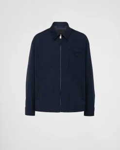 Hombre Prada ROPA DE ABRIGO^Cazadora De Algodón Elástico