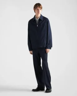 Hombre Prada ROPA DE ABRIGO^Cazadora De Algodón Elástico