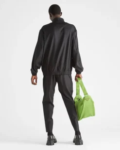 Hombre Prada ROPA DEPORTIVA Y SUDADERAS|CHAQUETAS Y ABRIGOS^Cazadora De Lana