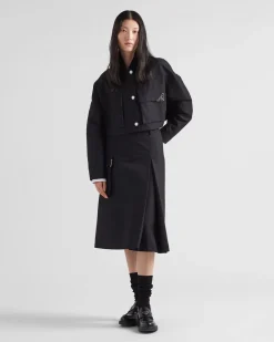 Mujer Prada ROPA DE ABRIGO^Cazadora De Lona Técnica