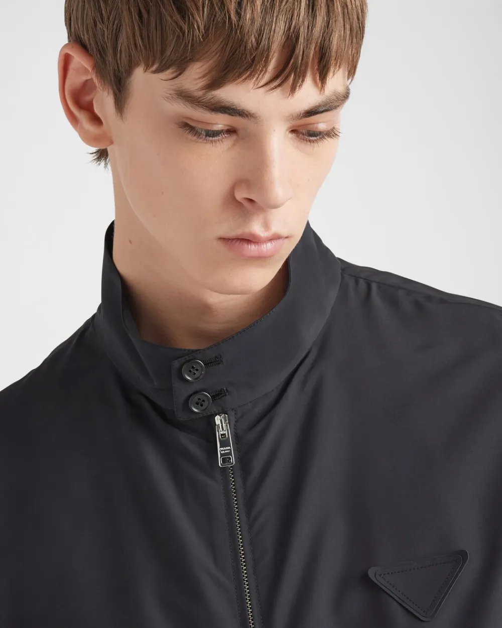 Hombre Prada CHAQUETAS Y ABRIGOS^Cazadora De Mezcla De Lana