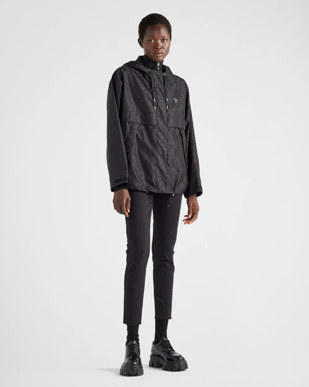 Mujer Prada ROPA DE ABRIGO^Cazadora De Nylon Estampado