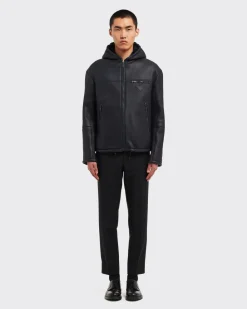 Hombre Prada ROPA DE PIEL^Cazadora De Piel De Oveja
