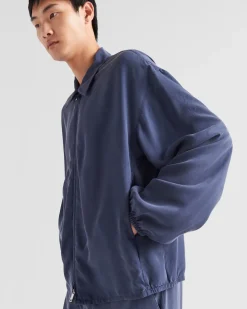 Hombre Prada CHAQUETAS Y ABRIGOS^Cazadora De Seda