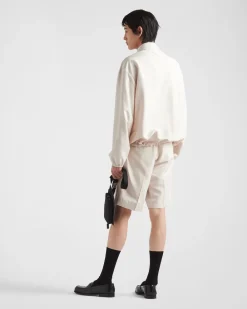 Hombre Prada CHAQUETAS Y ABRIGOS^Cazadora De Seda
