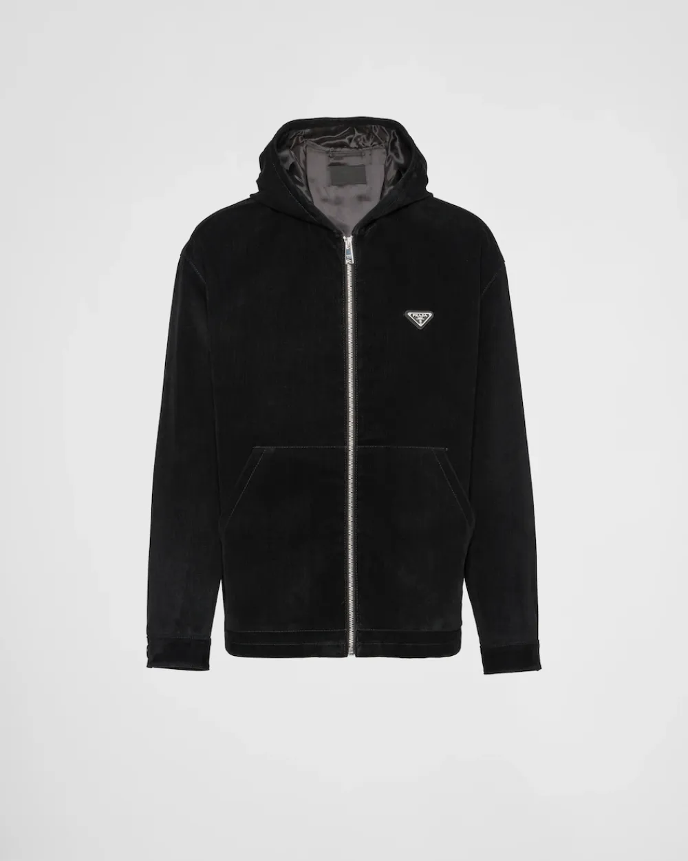 Hombre Prada CHAQUETAS Y ABRIGOS^Cazadora De Terciopelo De Algodón
