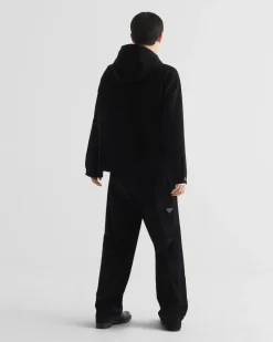Hombre Prada CHAQUETAS Y ABRIGOS^Cazadora De Terciopelo De Algodón