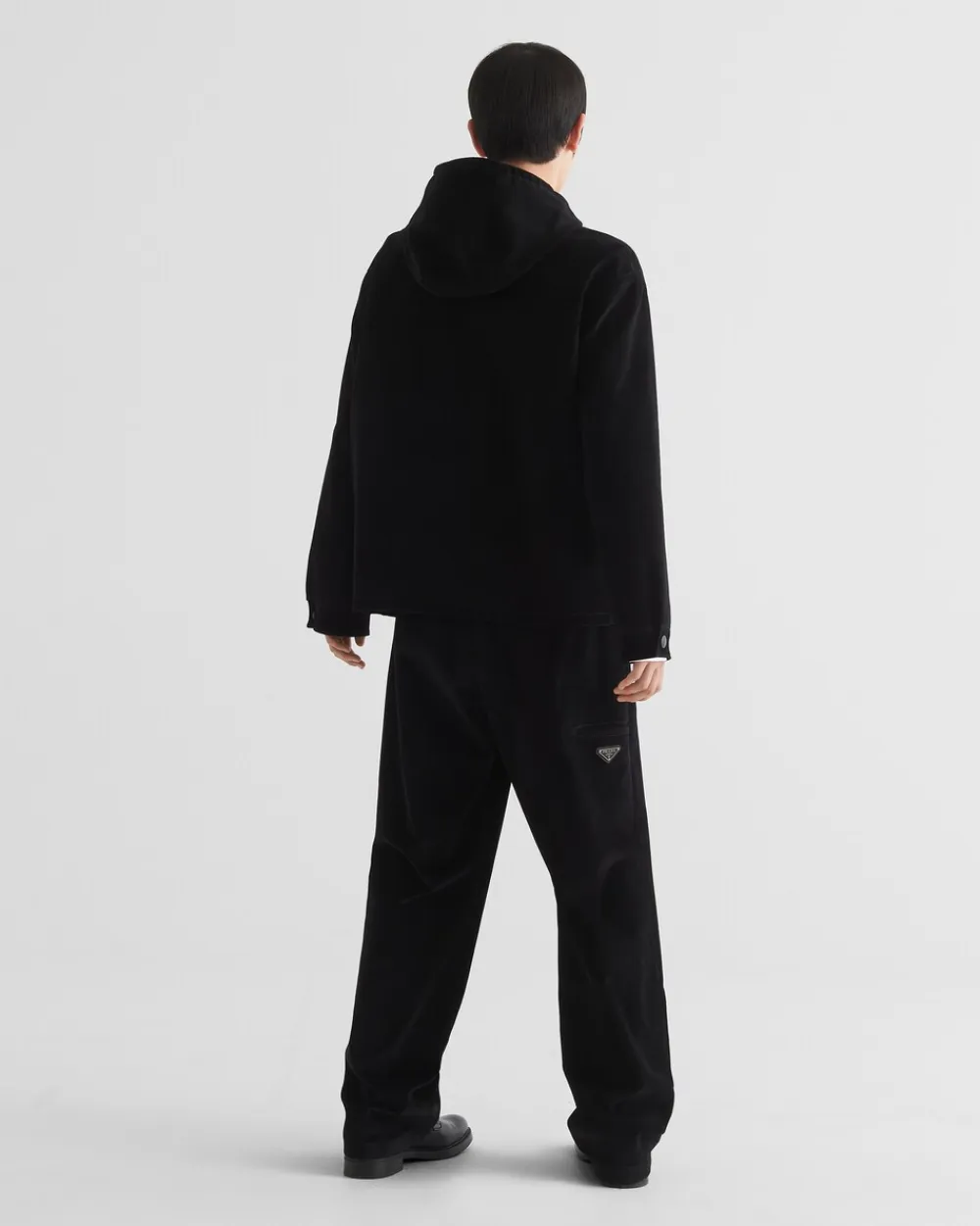 Hombre Prada CHAQUETAS Y ABRIGOS^Cazadora De Terciopelo De Algodón