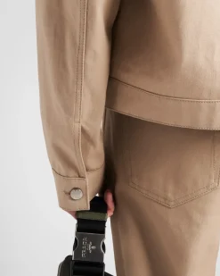 Hombre Prada TEJIDO VAQUERO^Cazadora Vaquera