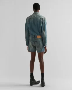 Hombre Prada TEJIDO VAQUERO^Cazadora Vaquera