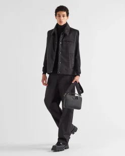 Hombre Prada COLECCIÓN MASCULINA|ROPA DE ABRIGO^Chaleco Acolchado De Re-nylon
