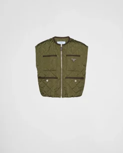 Mujer Prada COLECCIÓN FEMENINA|ROPA DE ABRIGO^Chaleco Acolchado De Re-nylon Ligero